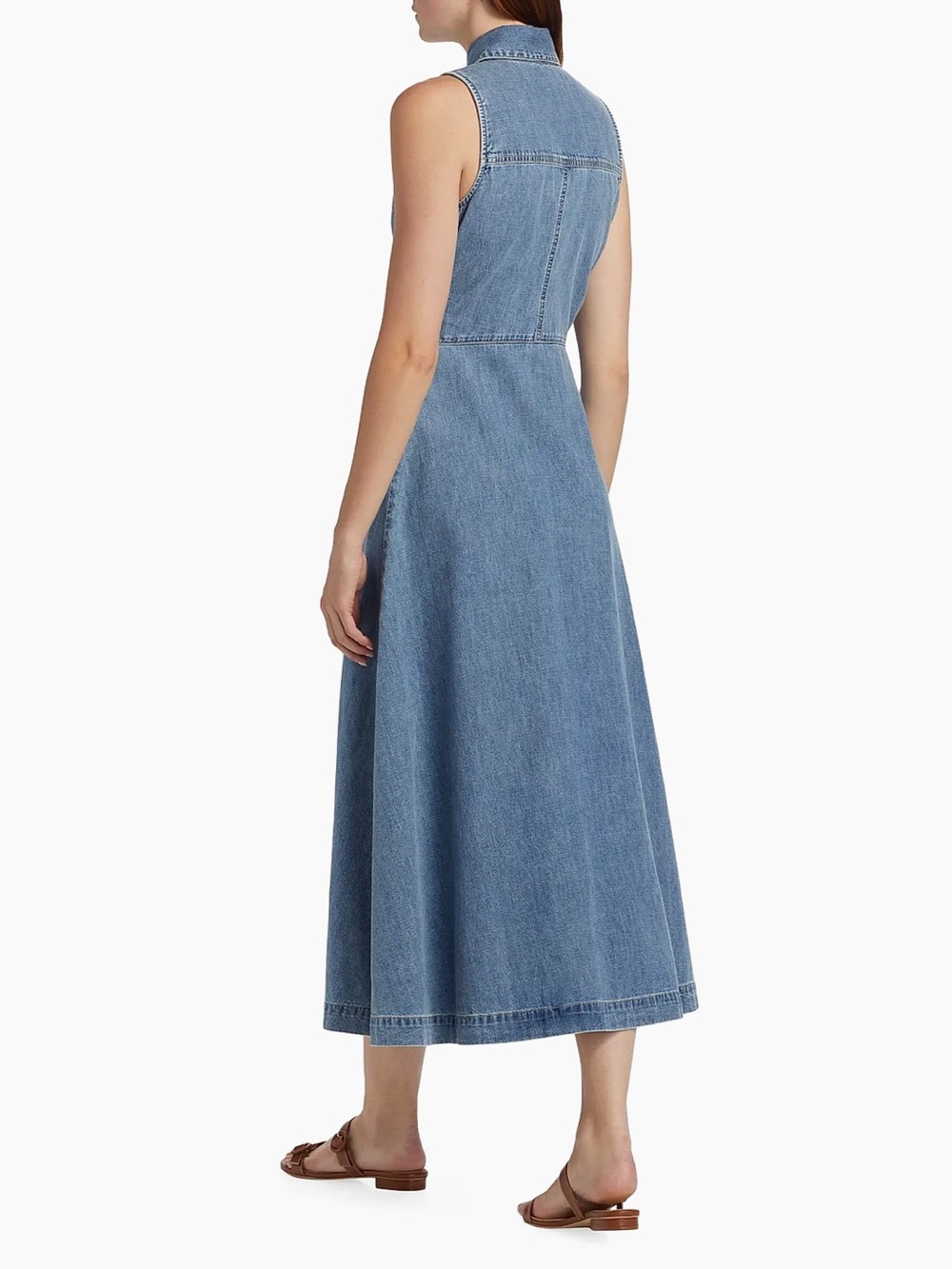 Veronica Beard Fuller Midi-Dress - Picture 3 of 5